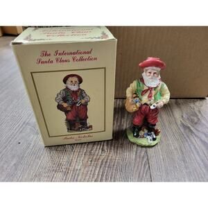 International Santa Claus Collection Figurine Statue 1996 Padre Nicholas Brazil
